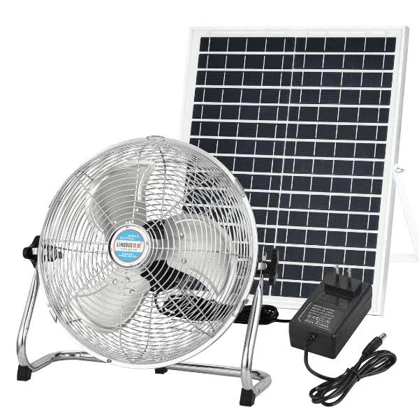 12 Inch Industrial Solar Cooling Fan | Perfect Dealz
