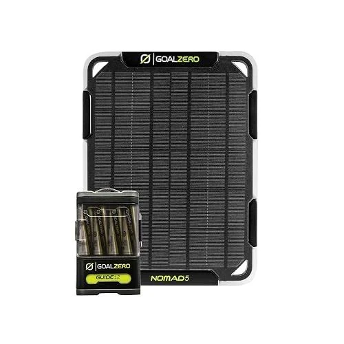 Goal Zero Guide 12+nomad 5 Solar Kit