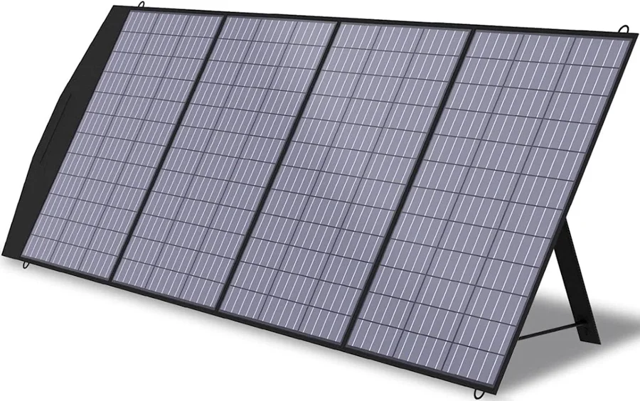 ASAGAO 200W Foldable Portable Solar Panel | Great for Outdoor Activities and Emergencies
