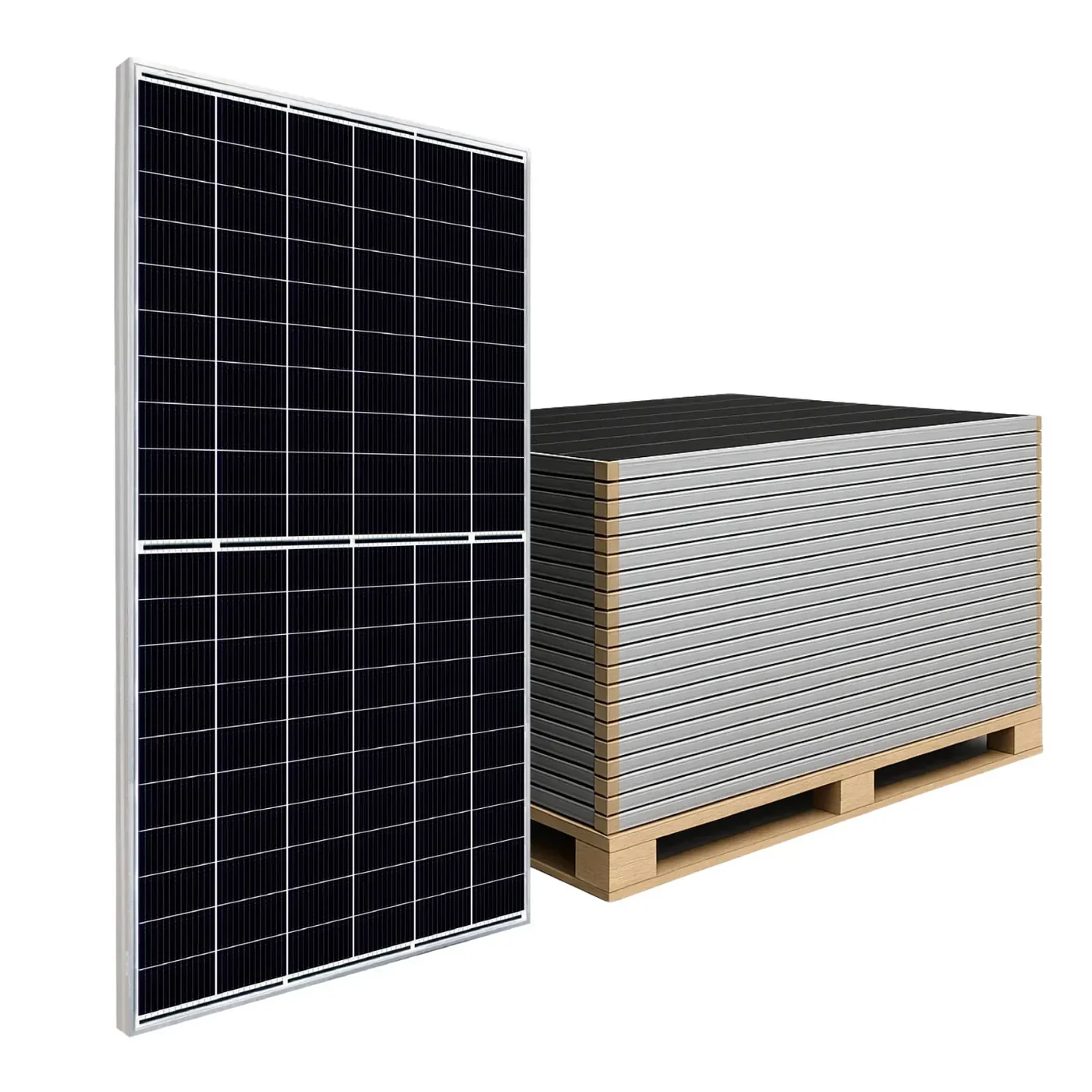 550W Monocrystalline Solar Panel Pallet of 35