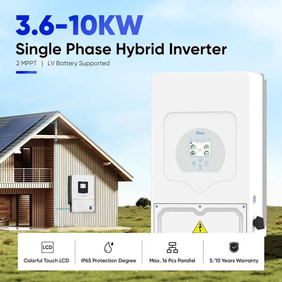 Deye 6 kVA single-phase hybrid inverter